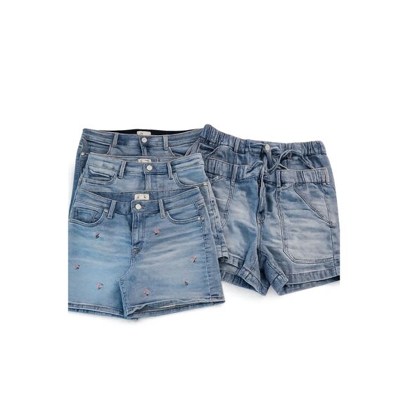 Maurices Pants - Women's Size 14 Jean Shorts Bundle 5 Pairs Maurice's & Angels Forever Young EUC